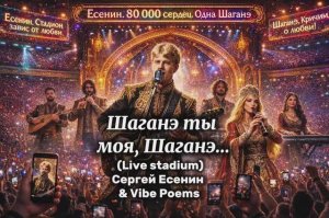 Шаганэ ты моя, Шаганэ… (Live stadium) Сергей Есенин & Vibe Poems