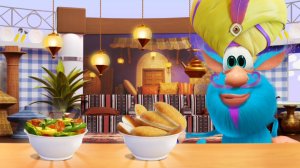 Мультфильмы Буба. Буба готовить. Буба для детей