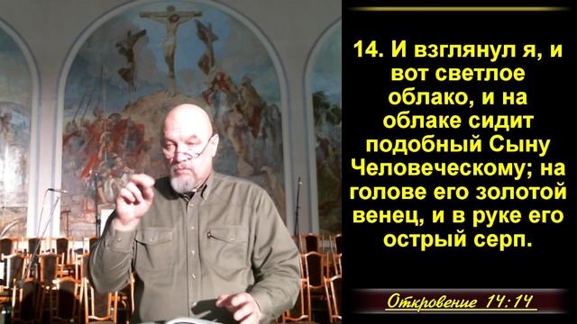 39 часть.  Удаление неверующих с земли. (Через последние суды)  Откр. 14:14-20