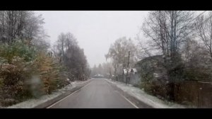 ПЕРВЫЙ СНЕГ !