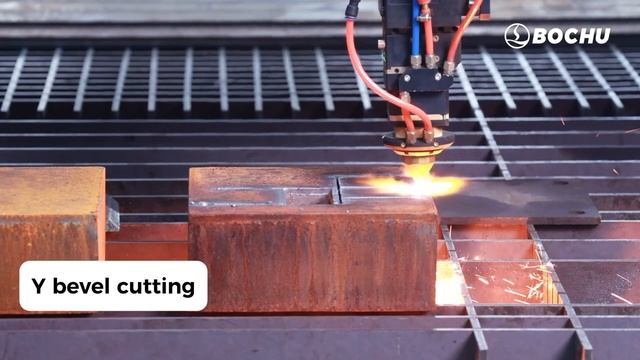 Гибридная лазерная и газокислородная резка. Режущая головка BOCHU серии BLTF