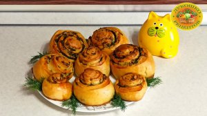 Дрожжевые булочки с укропом и чесноком: ароматное дополнение к любому столу!