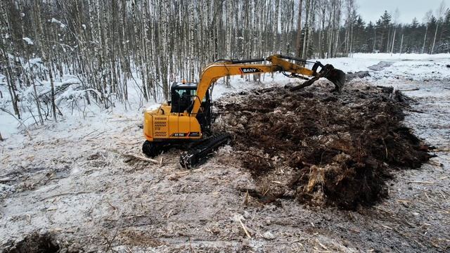 Корчеватель (Sany245H)