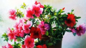 Цветочные натюрморты художника Вячеслава Палачева