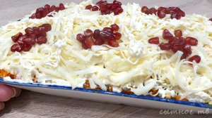 Вкусный салат из куриной грудки для праздничного стола