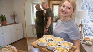 ОБУСТРАИВАЕМ НАШ ДЕРЕВЕНСКИЙ ДОМ/ПОВЕСИЛИ БОЛЬШОЕ ЗЕРКАЛО И ПОКРАСИЛИ ПОТОЛОК/ПЕЧЁМ ХЛЕБ И ЖУЛЬЕН