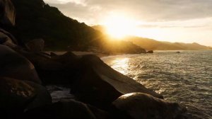 Coastal Colombia 🌊 ｜ Ocean Therapy ｜ Deep House Chill for Your TV-(1080p30)