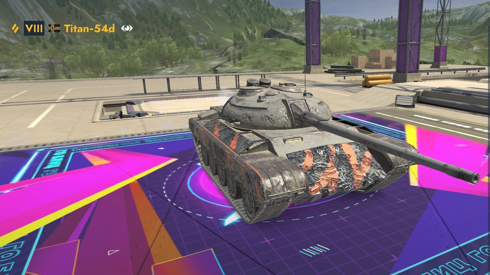 Titan-54d | Word Of Tanks Blitz