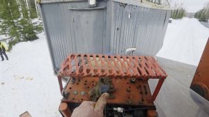 Манипулятор, работа весь день