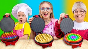 Бабушка vs внучка 👩🍳 Кулинарный челлендж и лайфхаки