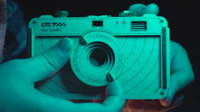 Фотоаппарат LTC 7000 от Lemmo - Деревянный конструктор, сборная 3D модель