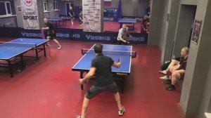 II ф. Румянцев Н. (506) - Морозов И. (518) 03.03 настольный теннис Малиновый 400+ турнир СПб