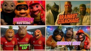 Бразильский БРЕЙНРОТ-РЭП 🆚 Тюремный Брейнрот-РЭП 🆚 Брейнрот-ПЕСНЯ Brazil PHONK