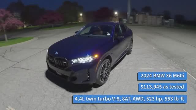 Обзор BMW X6 M60i БМВ Х6 смотреть онлайн