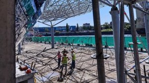 Строительство музея  Планета Океан в Калининграде