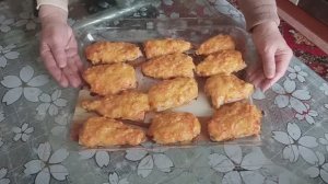 Секрет сочного хека в духовке. Нежный хек под сырно-овощной шапочкой.