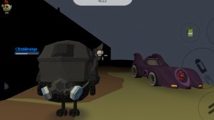 Пасхалка на бэтмобиль в чикен ган!