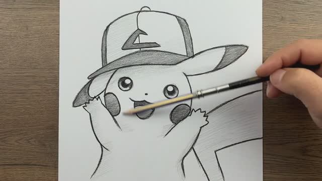 Как легко нарисовать Пикачу карандашом — пошаговая инструкция для начинающих