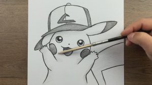 Как легко нарисовать Пикачу карандашом — пошаговая инструкция для начинающих