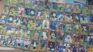 Распаковка карточек футболистов