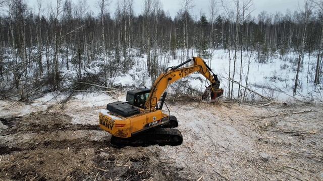 Мульчер Prinoth M550E-1300 (на базе Sany245H)