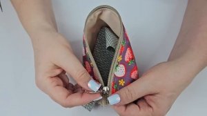 Кошелек с ДВОЙНОЙ молнией за 15 минут | Самый простой способ + идея для заработка