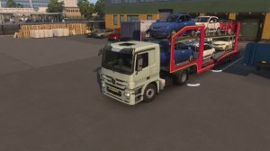 Euro Truck Simulator 2 #36 - Перевозка Автомобилей 416км