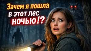 Зачем я пошла в этот лес ночью, ведь тут есть монстры!