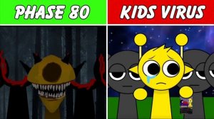 sprunki phase 80 (не оригинал) но детский вирус