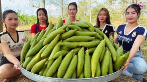 Потрясающий рецепт приготовления зеленого капока с соусом чили.