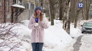 ДВОРЫ В СНЕГУ И ЛУЖАХ