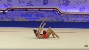 Екатерина Сазонова. ЧР 2026. Квалификация. Мяч