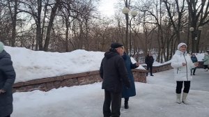 Зажигают огоньки....... 01.03.26 Гомель парк Луначарского 🥰💫