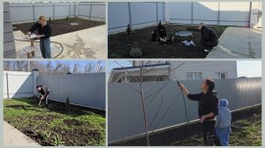 236 Жизнь на юге. КУПИЛИ ДОМ. ПО МАГАЗИНАМ. Я ТОЛЬКО УЧУСЬ. РАБОТЫ НА УЧАСТКЕ.  Выходные с семьёй.