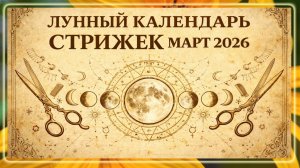 Лунный календарь стрижек на март 2026. Благоприятные дни для стрижки волос в марте 2026