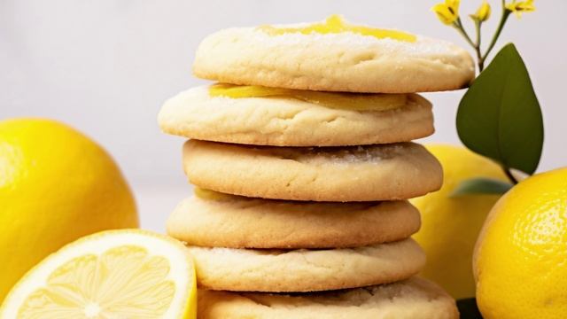 Лимонное печенье