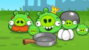 Энгри Бердс. Angry Birds. Птицы против свиней. Черная птица. Злые птички. Энгри Бердс 2. Часть 3