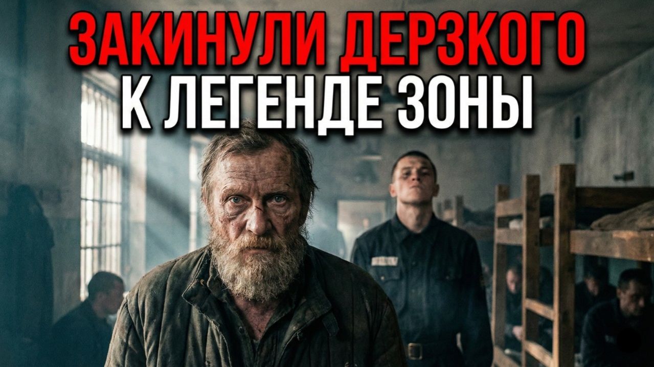 ЗАКИНУЛИ ДЕРЗКОГО МОСКВИЧА К ЛЕГЕНДЕ ЗОНЫ Через 3 месяца он встал перед ним НА КОЛЕНИ