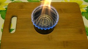 Спиртовая горелка с медным фитилём