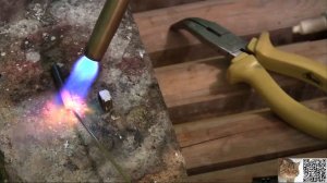 Бензовоздушная горелка для пайки