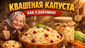 Капуста как у бабушки 🤤
