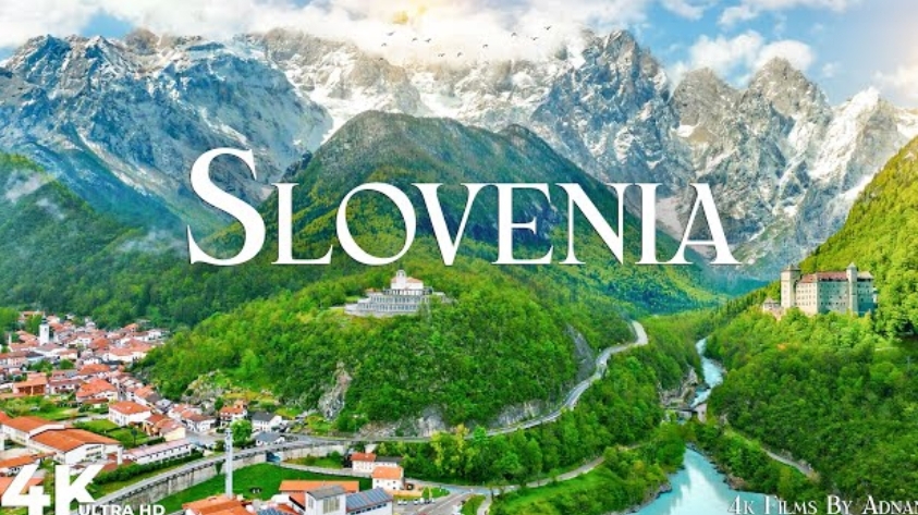 Словения, невероятные сцены и кадры снятые с дрона.