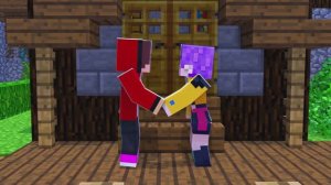 Охотники на демонов K-POP против ХЕРОБРИНА в Майнкрафте, мультфильм