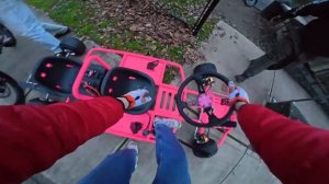 Мы построили двухместный дрифт-карт (20 000 ватт).