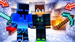 Кто лучше обустроит игло с другом выжывание В Майнкрафт {Белчёнок}