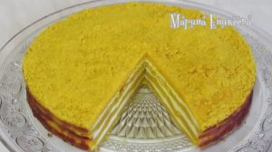 Торт на 8 МАРТА МИМОЗА НАСЫПНОЙ Просто ТАЕТ во РТУ! ВМЕСТЕ с КРЕМОМ ВЫПЕКАЕТСЯ