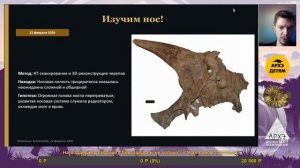 Занятие «ДРЕВНЯТИНА 2026: новые открытия и спинозавр с саблей» с Ярославом Поповым