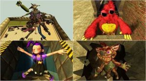 МУЛЬТ УНИЧТОЖЬТЕ ВСЕХ МОНСТРОВ ИЗ ГЛАВЫ 5 ИГРОВОЙ ИГРЫ С ПОППИ в Garry's Mod!