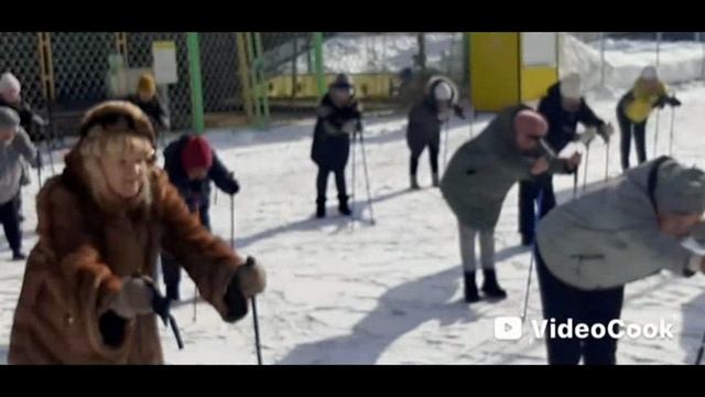 Северная ходьба с М. Моргуновой в парке "ХАРИНКА" г.Иваново 5.03.26 г.