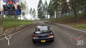 Nissan Skyline R33 GTR: японская легенда 🔥 Заезд в FH4 на Logitech G29 🏁